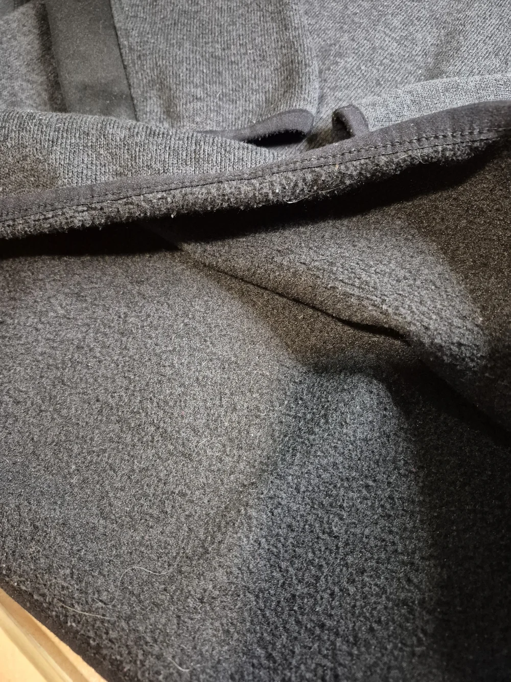 Rugby University Quarter-Zip Fleece Jacket - Charcoal 4653/4
